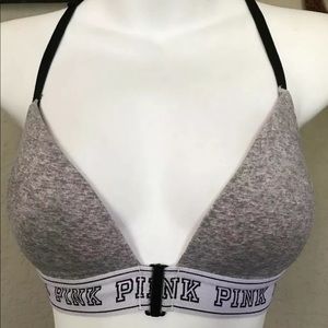 Victoria’s Secret pink triangle bra